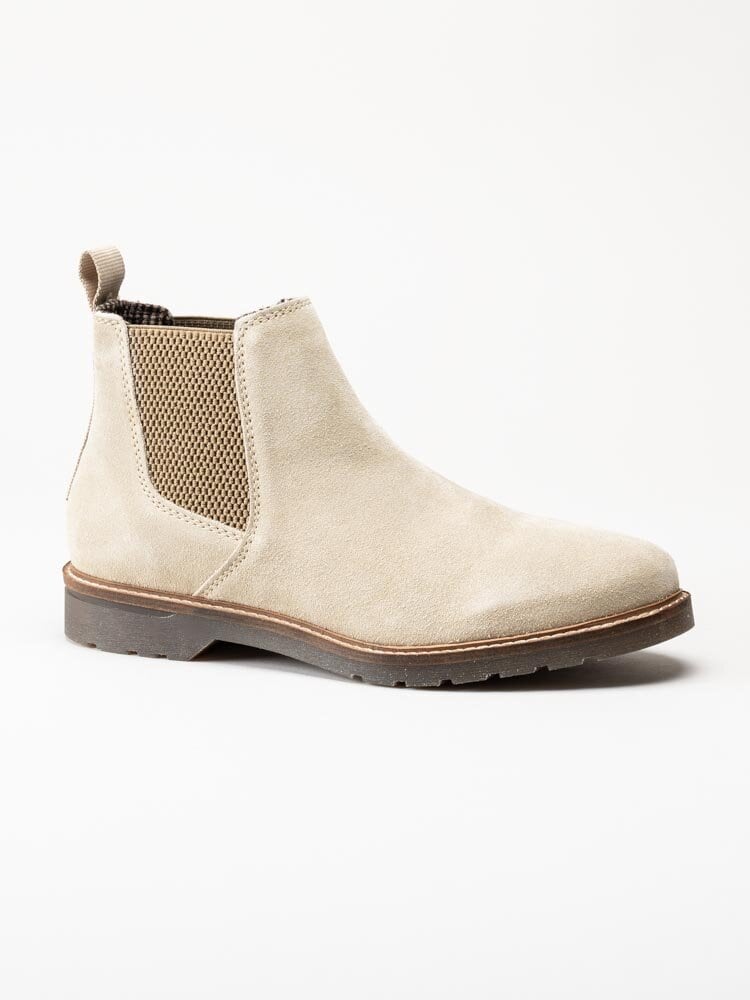 Bugatti - Zeli - Beige chelsea boots i mocka