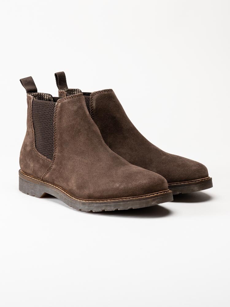 Bugatti - Zeli - Bruna chelsea boots i mocka