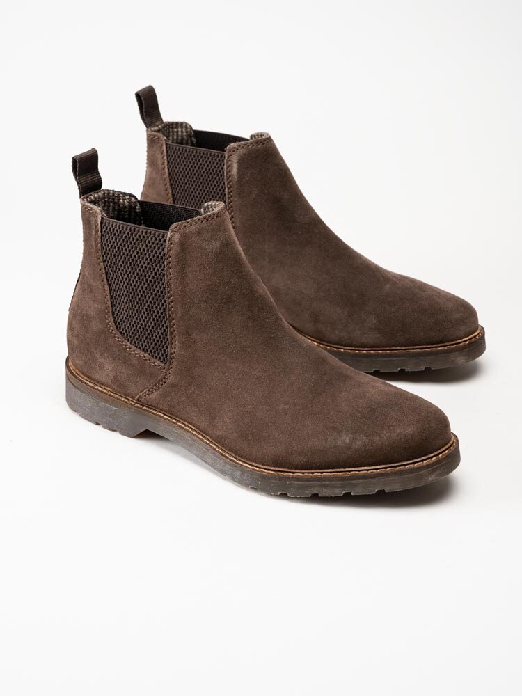 Bugatti - Zeli - Bruna chelsea boots i mocka