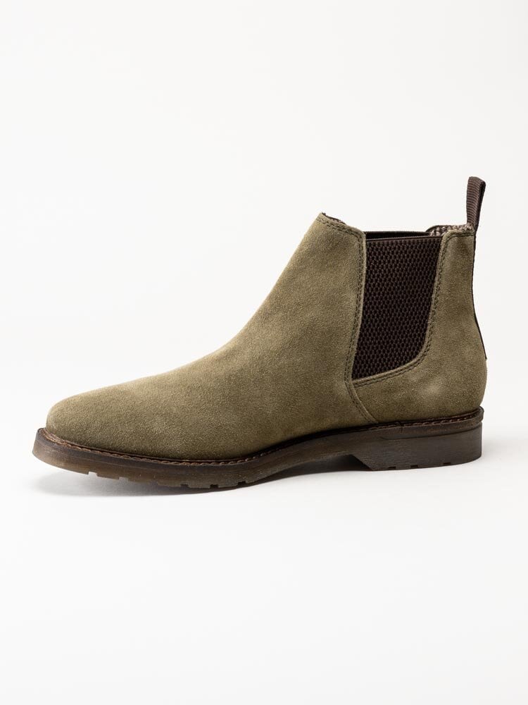 Bugatti - Zeli - Gröna chelsea boots i mocka