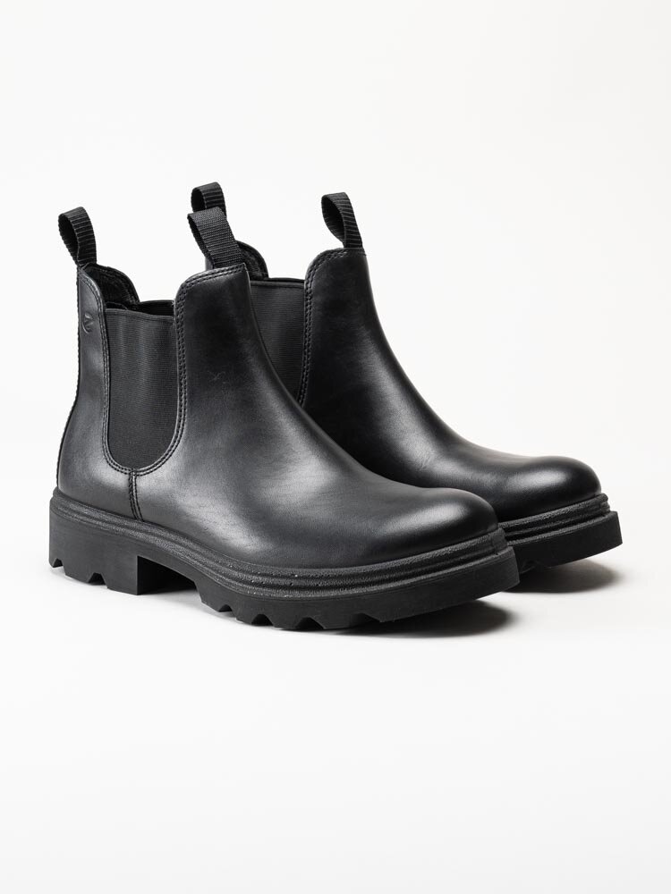 Ecco - Grainer M - Svarta chelsea boots i skinn