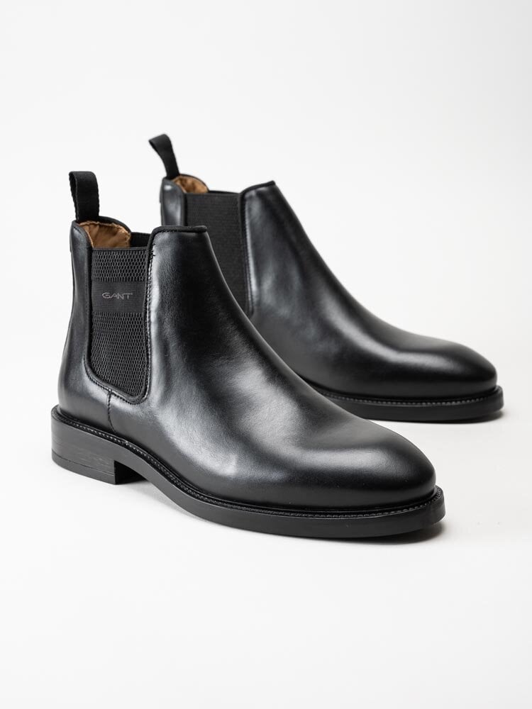 Gant Footwear - Flairville - Svarta Chelsea boots i skinn