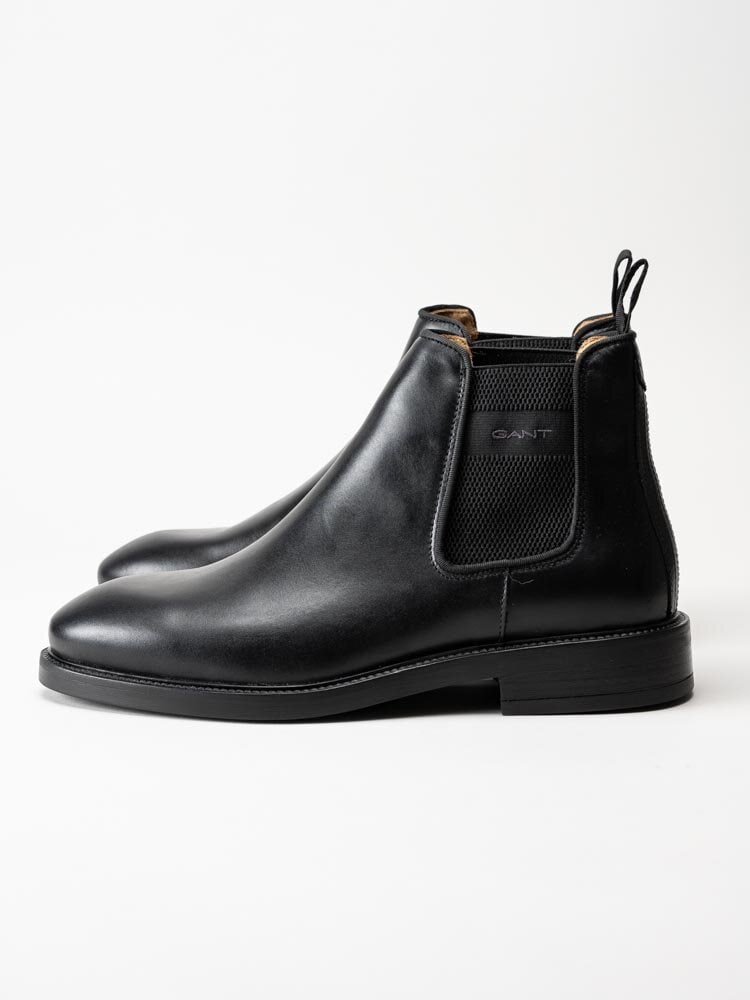 Gant Footwear - Flairville - Svarta Chelsea boots i skinn