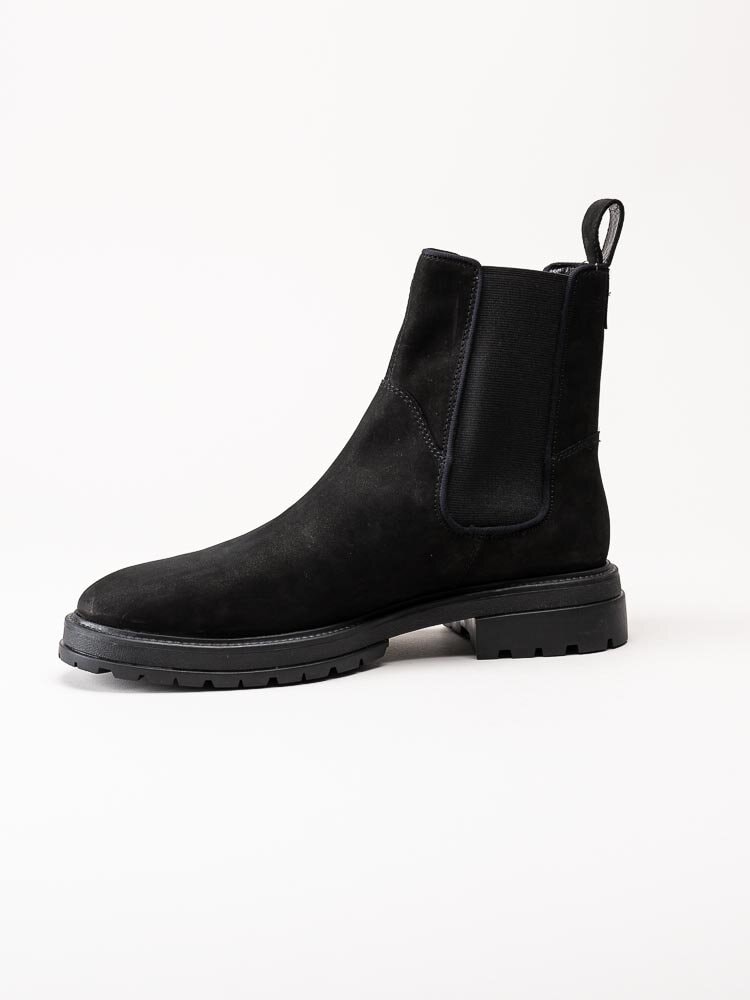 Vagabond - Johnny 2.0 - Svarta chelsea boots i nubuck