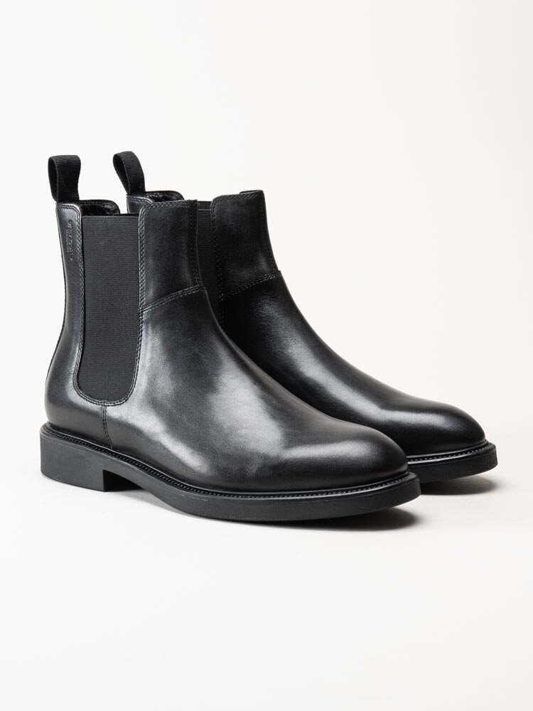 Vagabond - Alex M - Svarta chelsea boots i skinn