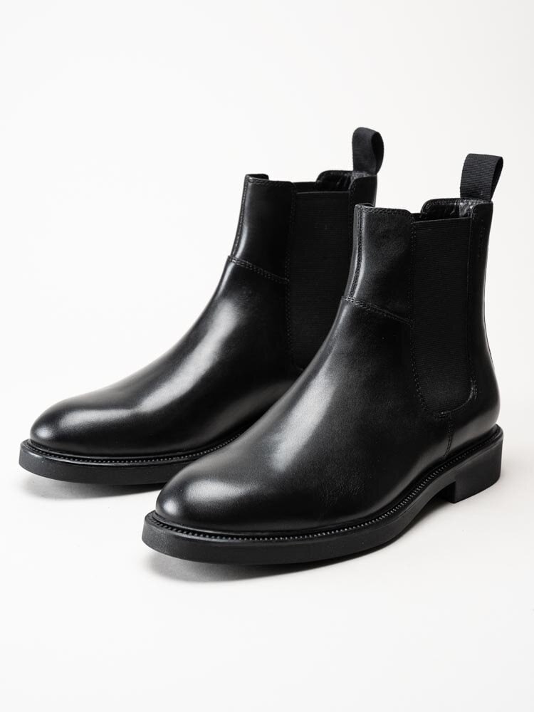 Vagabond - Alex M - Svarta chelsea boots i skinn