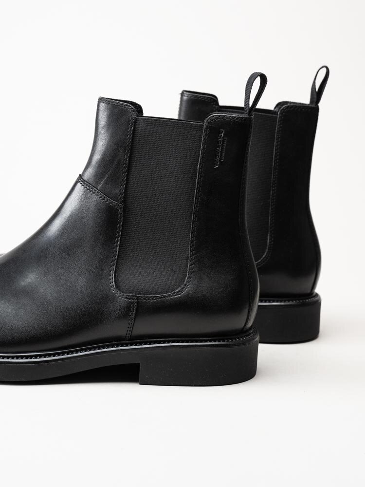 Vagabond - Alex M - Svarta chelsea boots i skinn