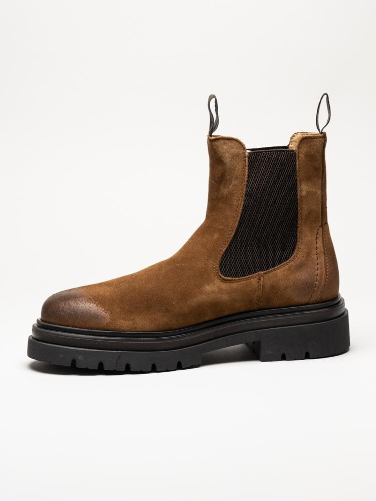 Gant Footwear - Ramzee - Ljusbruna chelsea boots i mocka