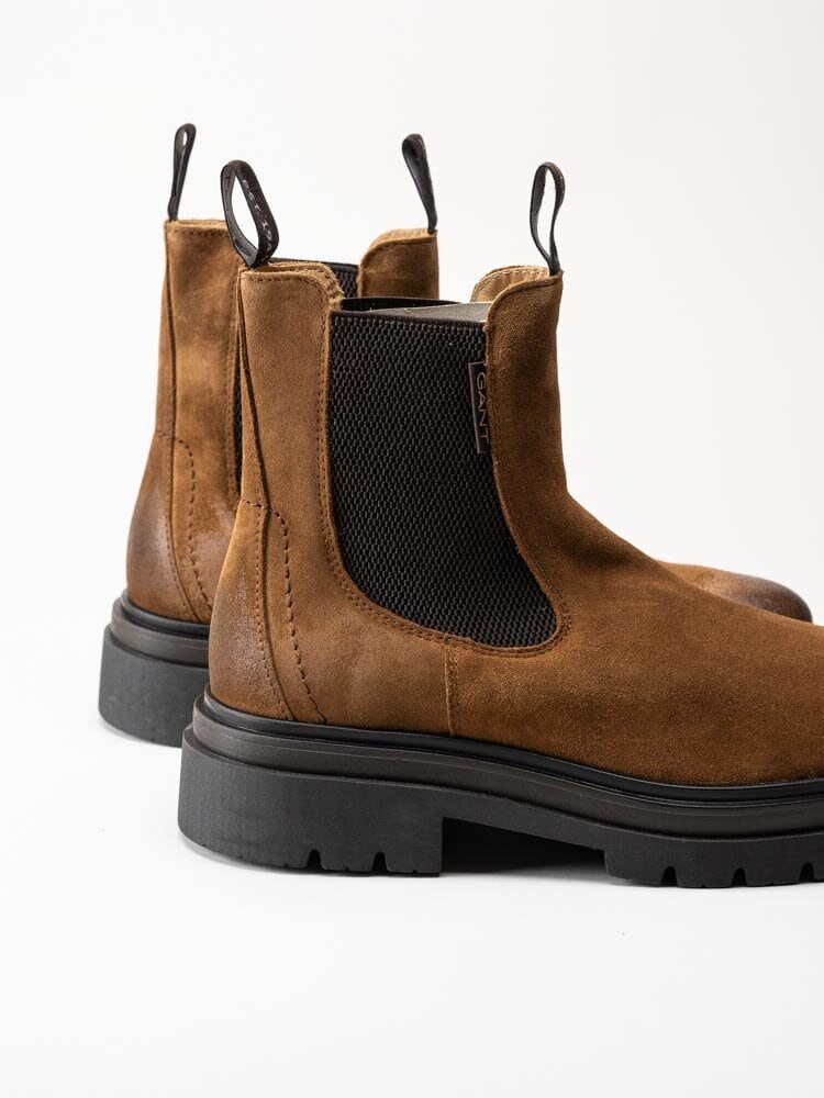 Gant Footwear - Ramzee - Ljusbruna chelsea boots i mocka