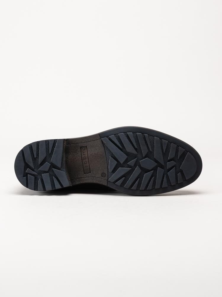 Bugatti - Bonifacio - Mörkbruna chelsea boots i skinn