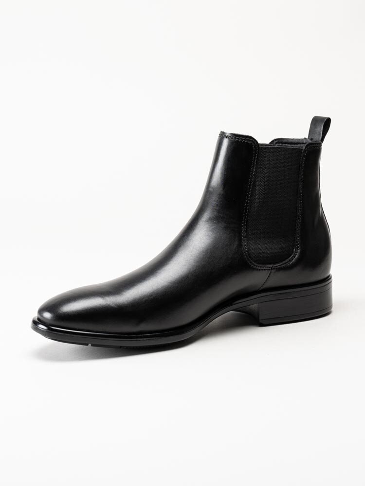 Ecco - Citytray - Svarta chelsea boots i skinn