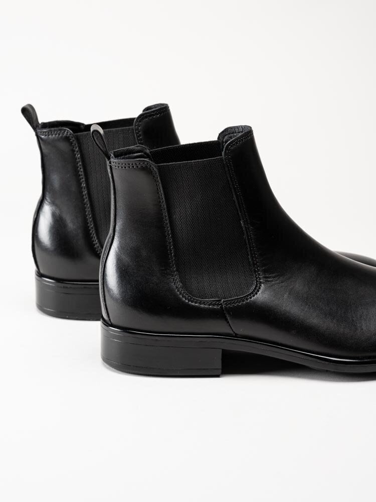 Ecco - Citytray - Svarta chelsea boots i skinn