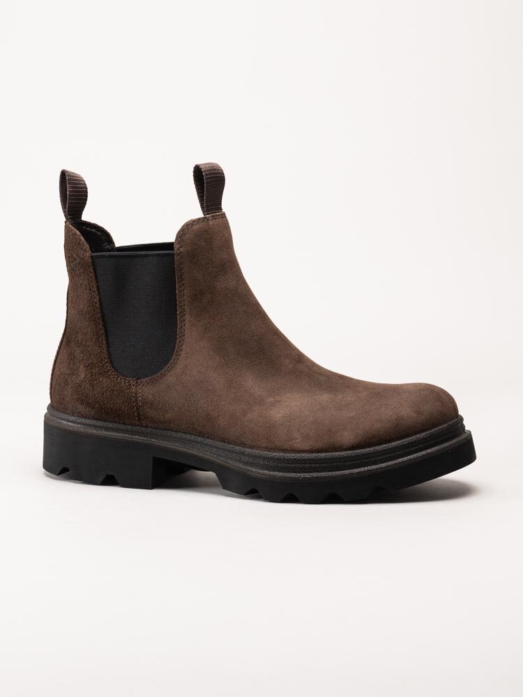 Ecco - Grainer M - Bruna chelsea boots i mocka