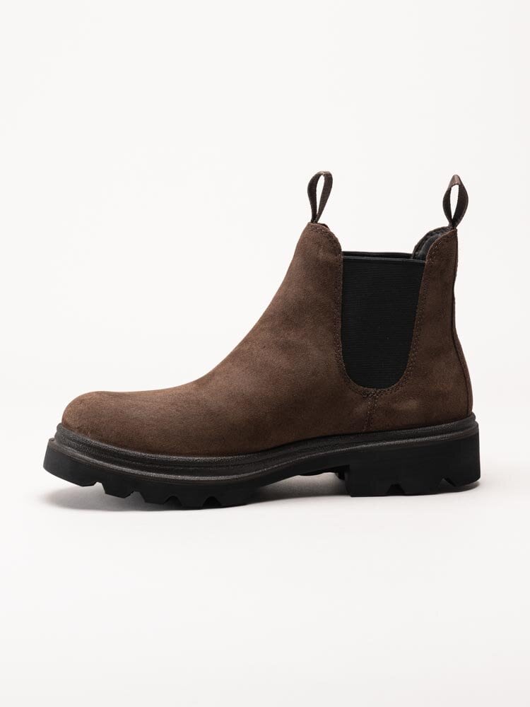 Ecco - Grainer M - Bruna chelsea boots i mocka