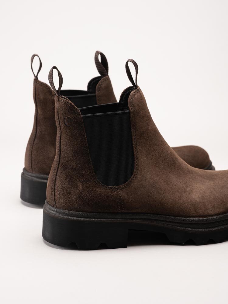 Ecco - Grainer M - Bruna chelsea boots i mocka