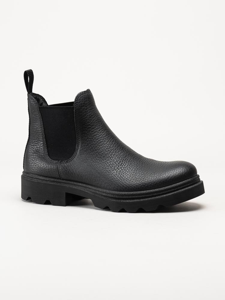 Ecco - Grainer M - Svarta chelsea boots i skinn