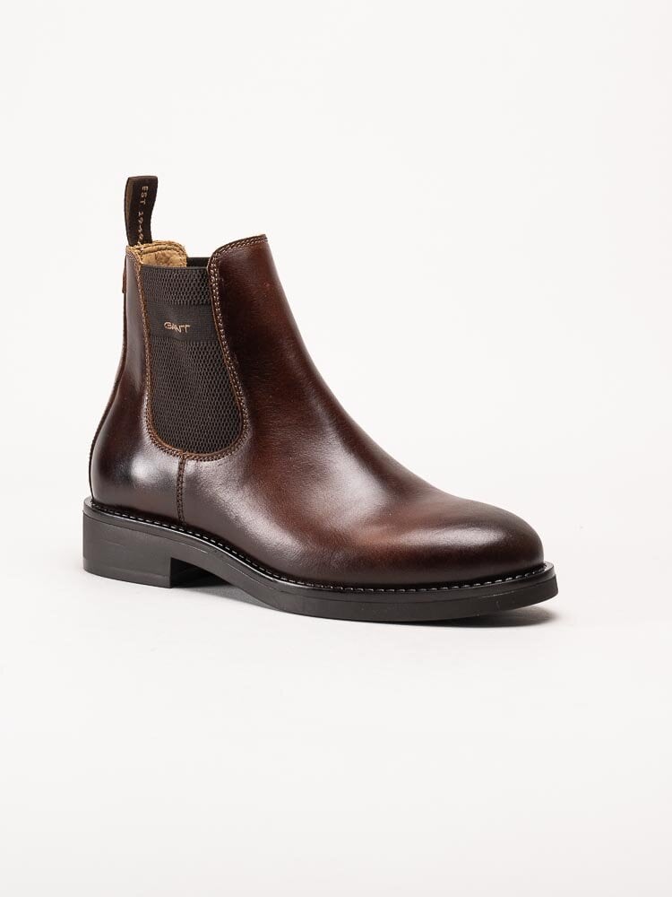 Gant Footwear - Prepdale - Bruna chelsea boots i skinn