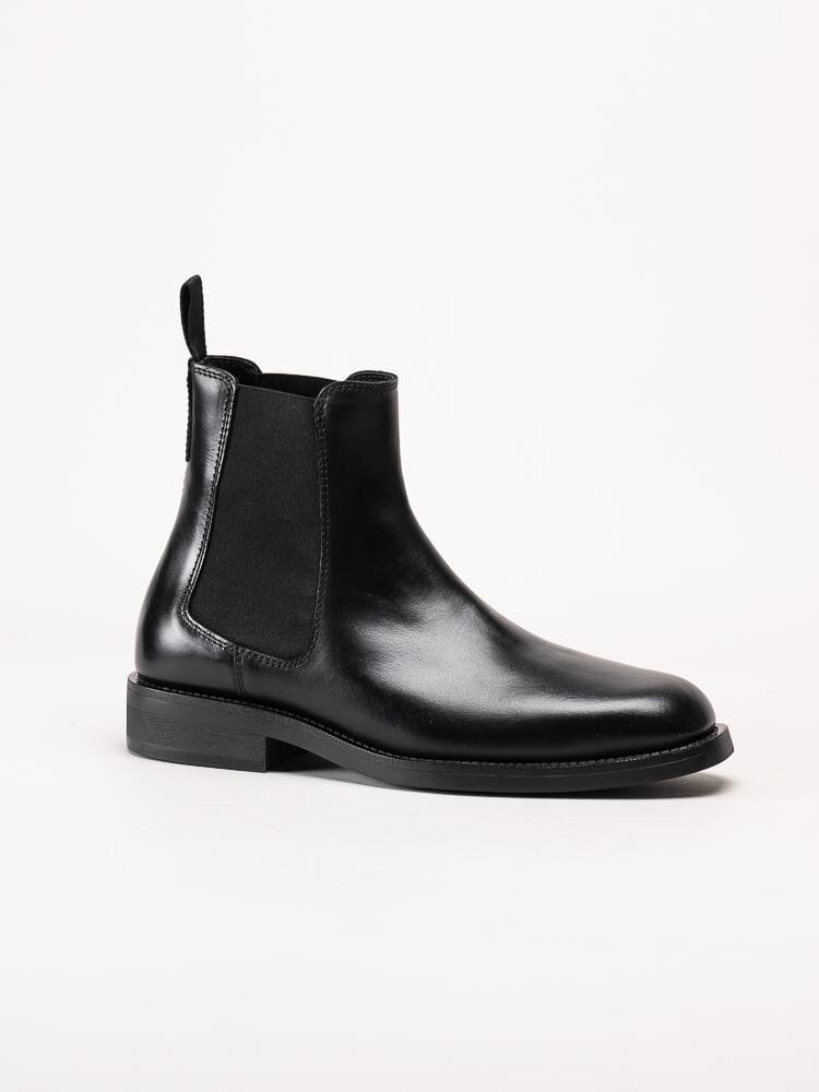 Gant Footwear - Rizmood - Svarta chelsea boots i skinn