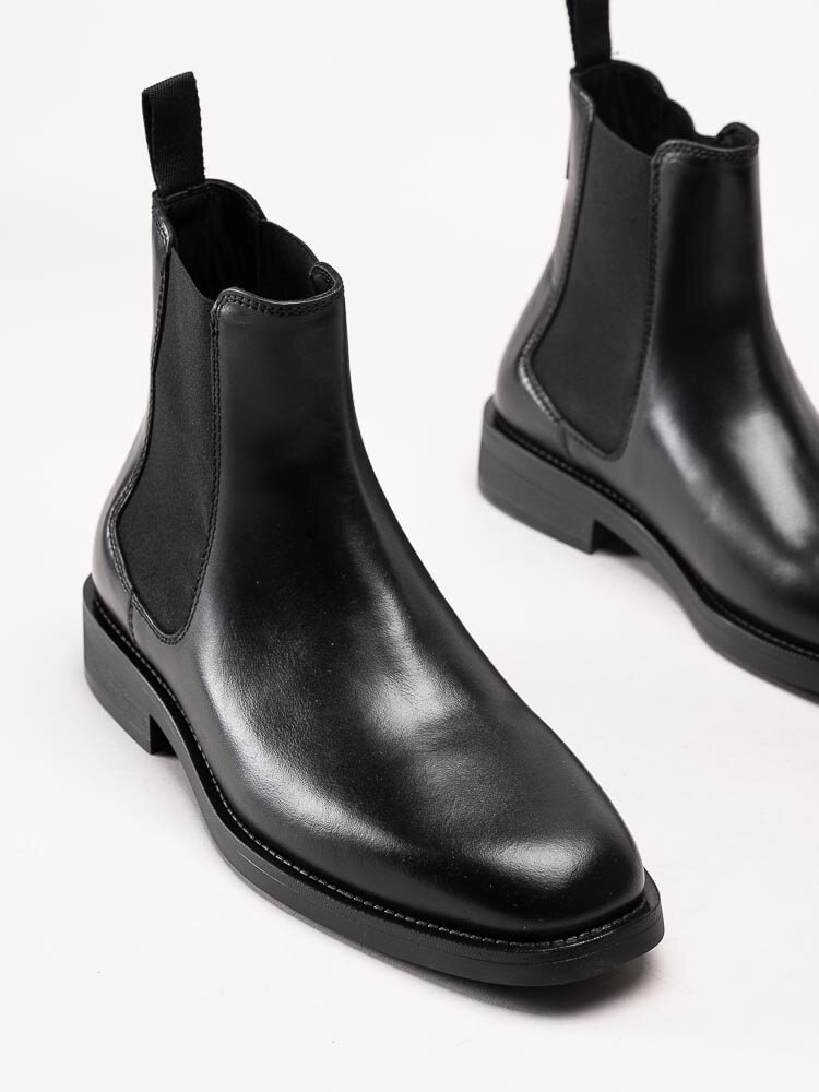 Gant Footwear - Rizmood - Svarta chelsea boots i skinn