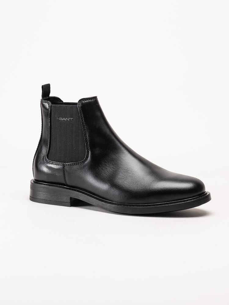 Gant Footwear - St Fairkon - Svarta chelsea boots i skinn