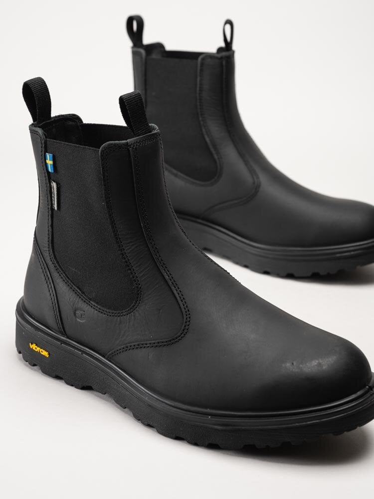 Graninge - Åreskutan - Svarta chelsea boots i skinn