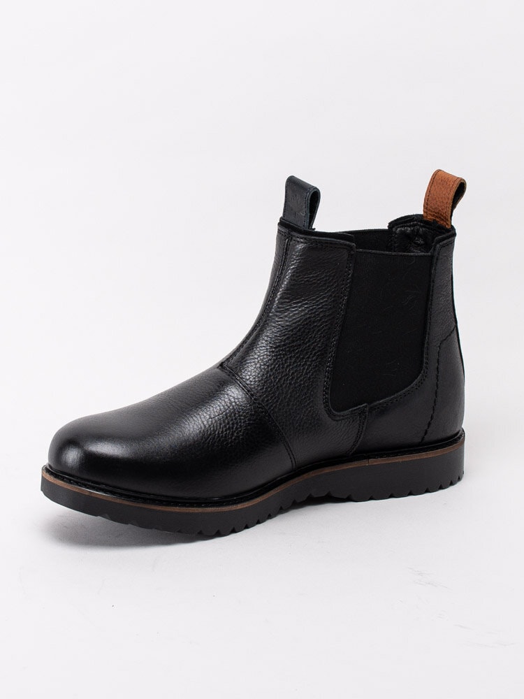 Canada Snow - Williams - Svarta chelsea boots i skinn