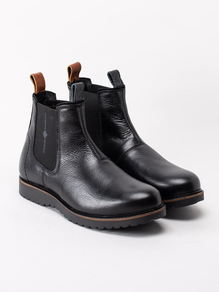 Canada Snow - Williams - Svarta chelsea boots i skinn