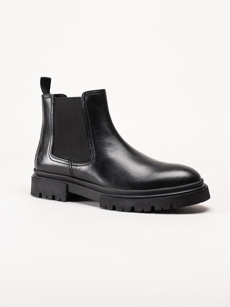 Hush Puppies - Zibi Chelsea - Svarta chelsea boots i skinn