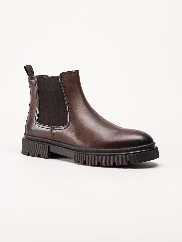 Hush Puppies - Zibi Chelsea - Bruna chelsea boots i skinn