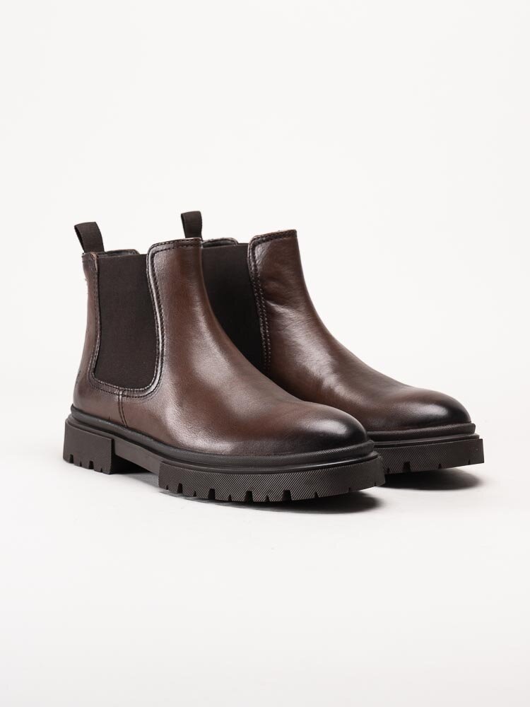 Hush Puppies - Zibi Chelsea - Bruna chelsea boots i skinn