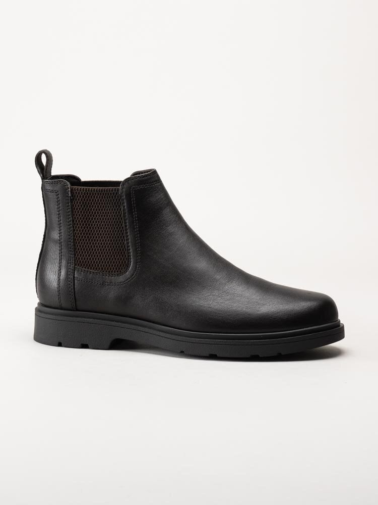 Geox - U Spherica EC1 - Mörkbruna chelsea boots i skinn