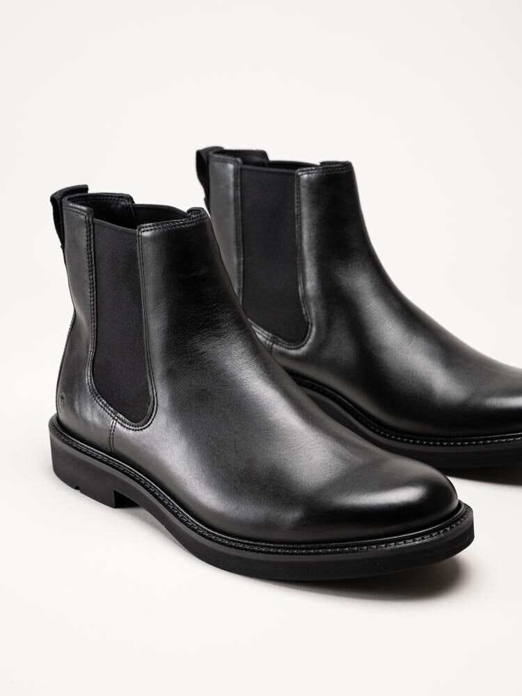 Ecco - Metro London Chelsea - Svarta chelsea boots i skinn