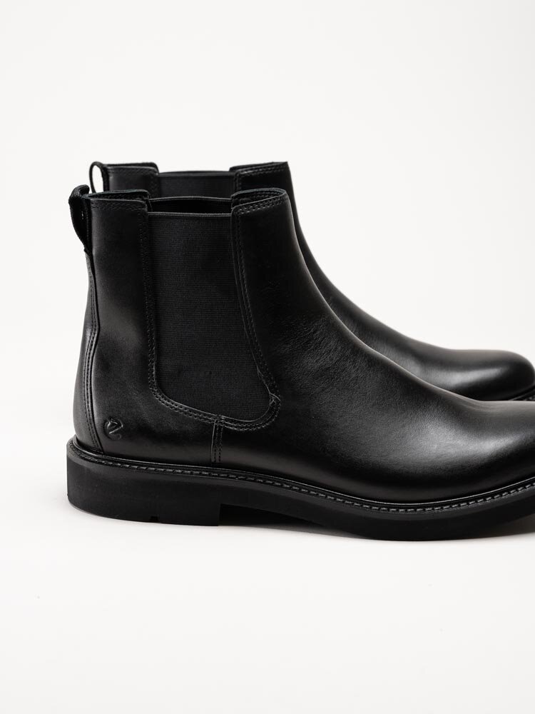 Ecco - Metro London Chelsea - Svarta chelsea boots i skinn