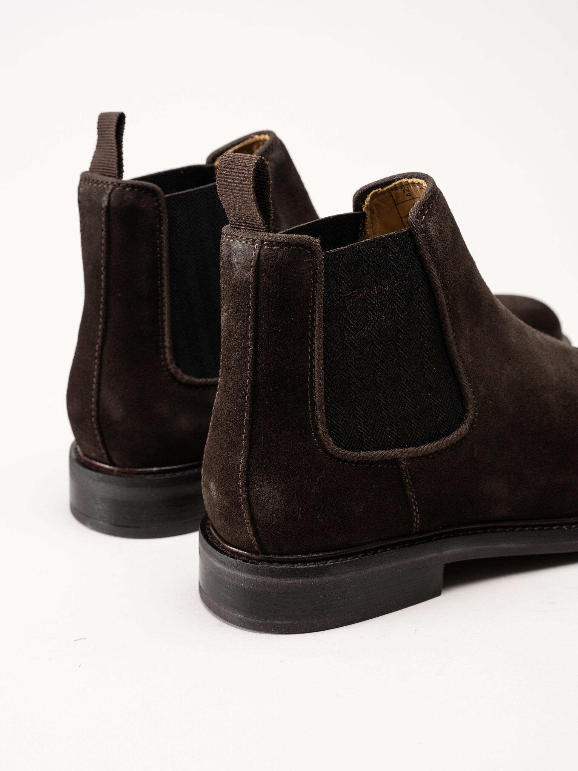 Gant Footwear - St Fairkon Chelsea Boot - Mörkbruna chelsea boots i mocka