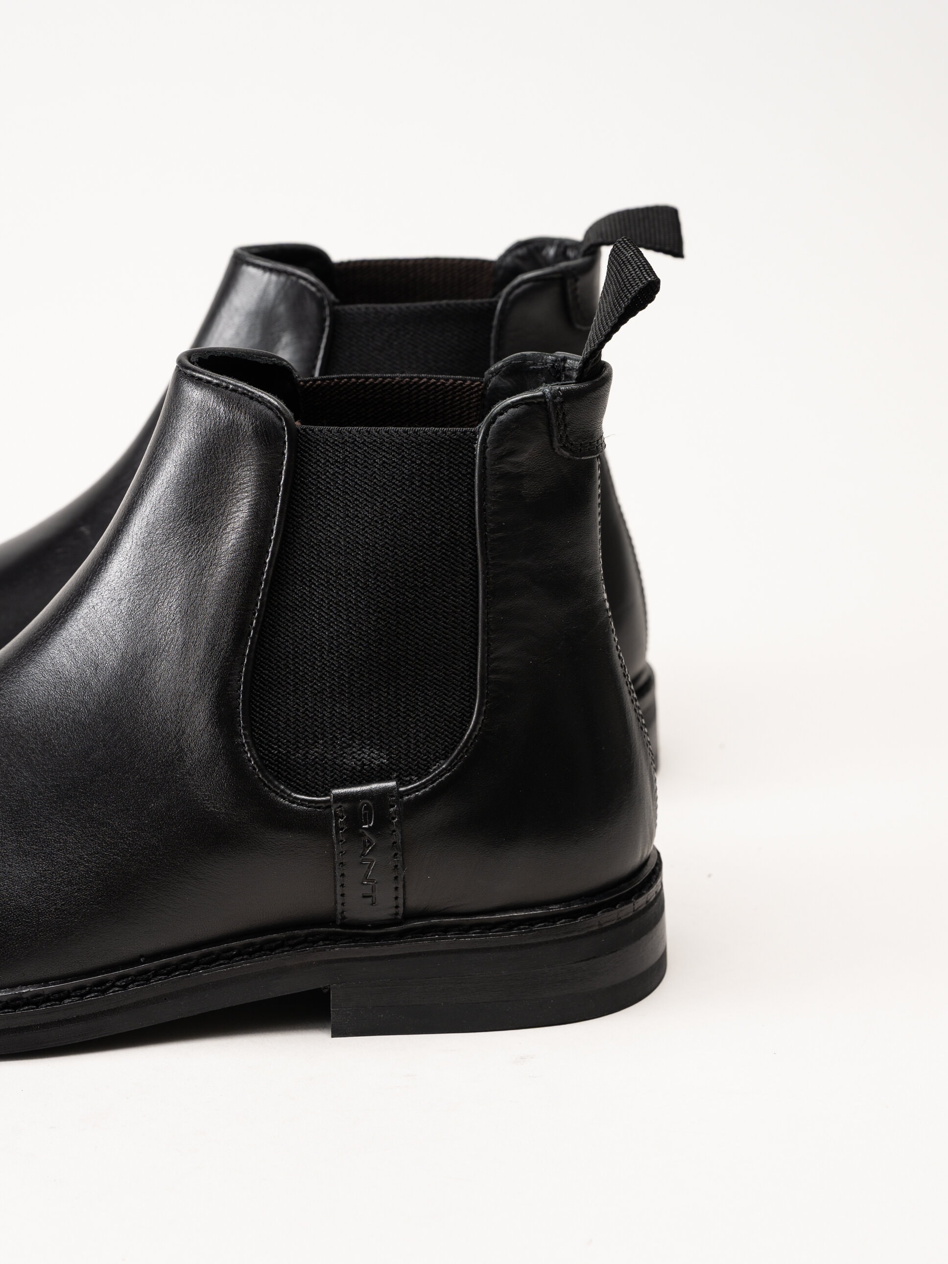 Gant Footwear - Bidford Chelsea Boot - Svarta chelsea boots i skinn