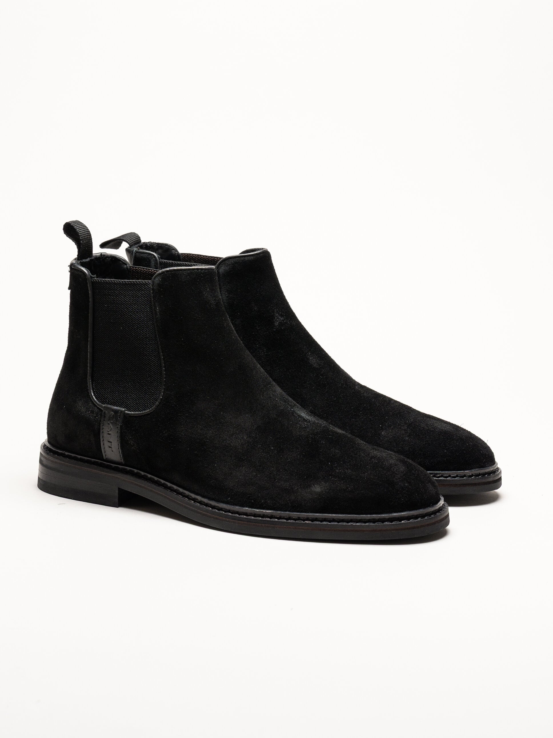 Gant Footwear - Bidford Chelsea Boot - Svarta chelsea boots i mocka