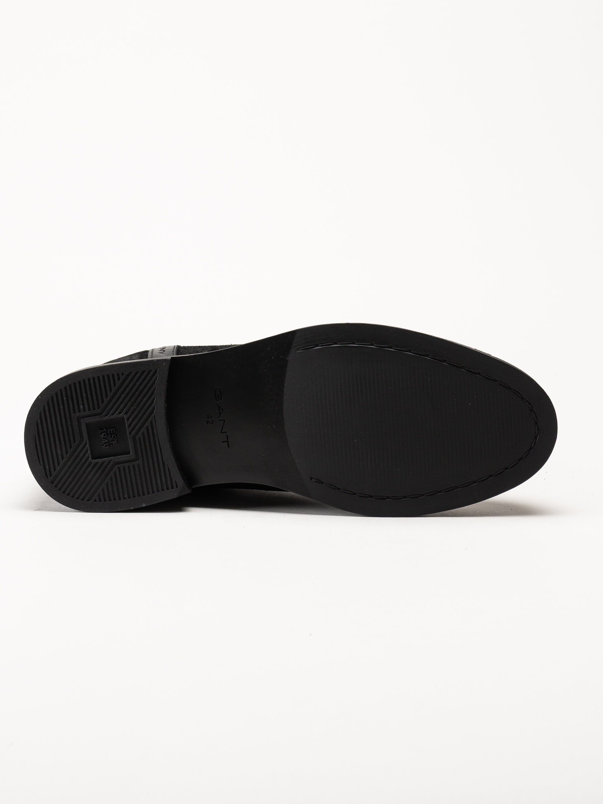 Gant Footwear - Bidford Chelsea Boot - Svarta chelsea boots i mocka