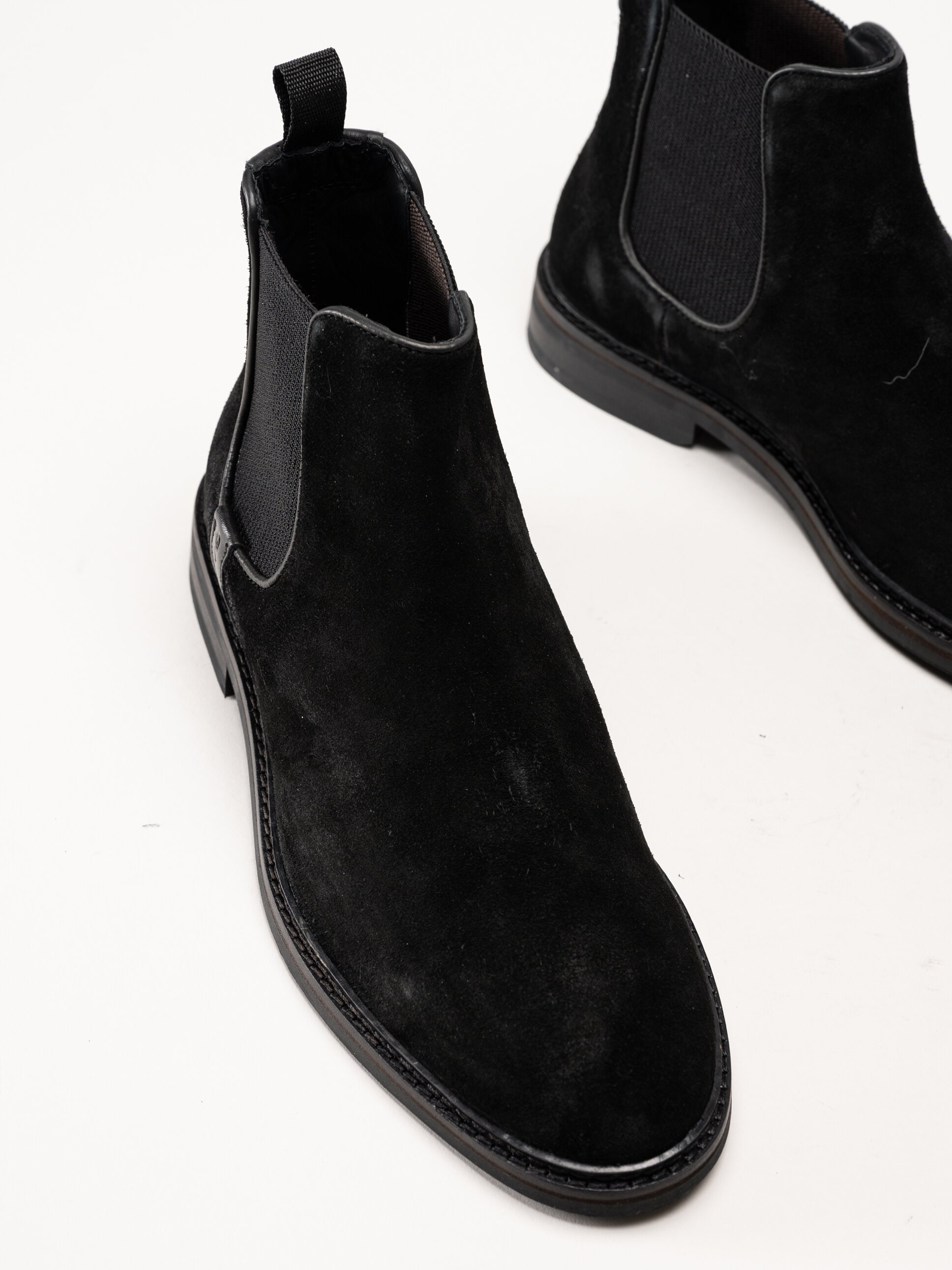 Gant Footwear - Bidford Chelsea Boot - Svarta chelsea boots i mocka