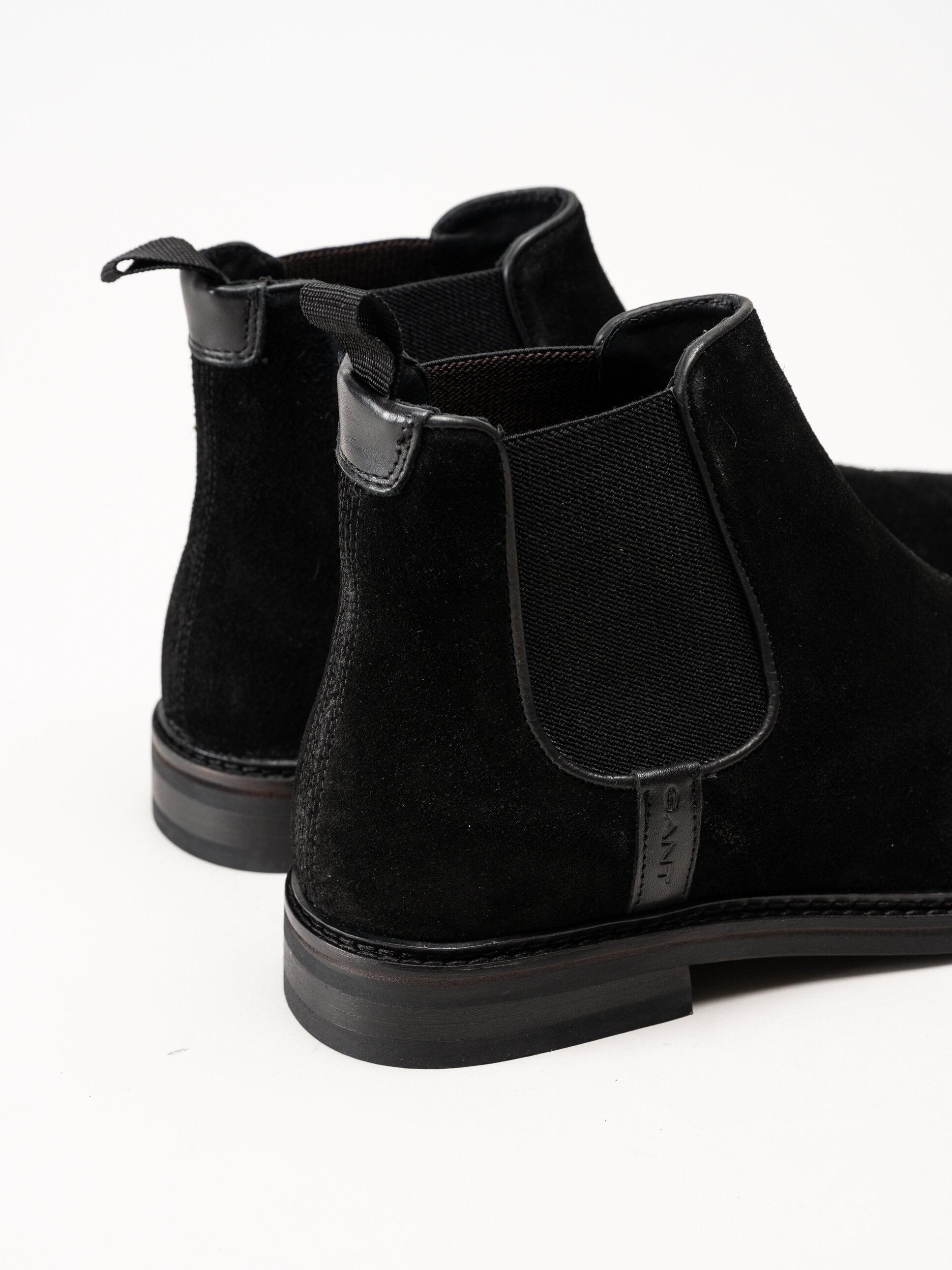 Gant Footwear - Bidford Chelsea Boot - Svarta chelsea boots i mocka
