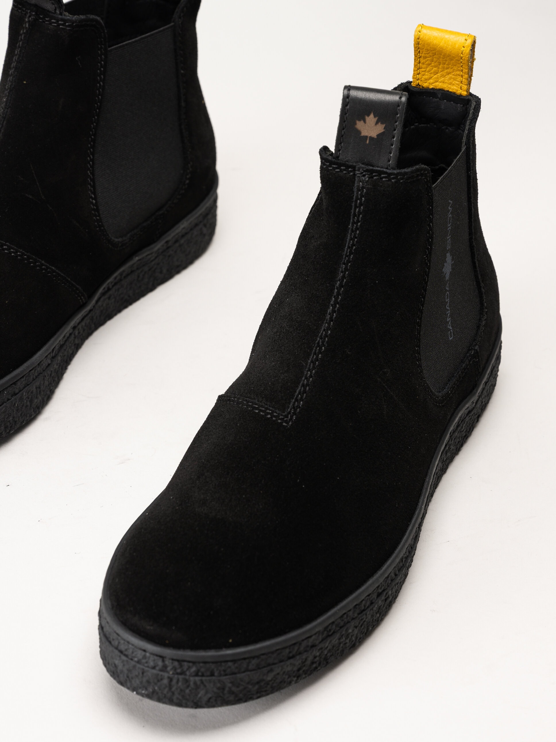 Canada Snow - Mount Verm - Svarta varmfodrade chelsea boots