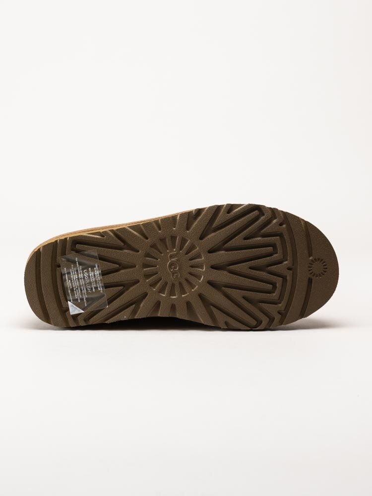 UGG - M Neumel Chelsea - Ljusbruna chelseaboots i mocka med ullfoder