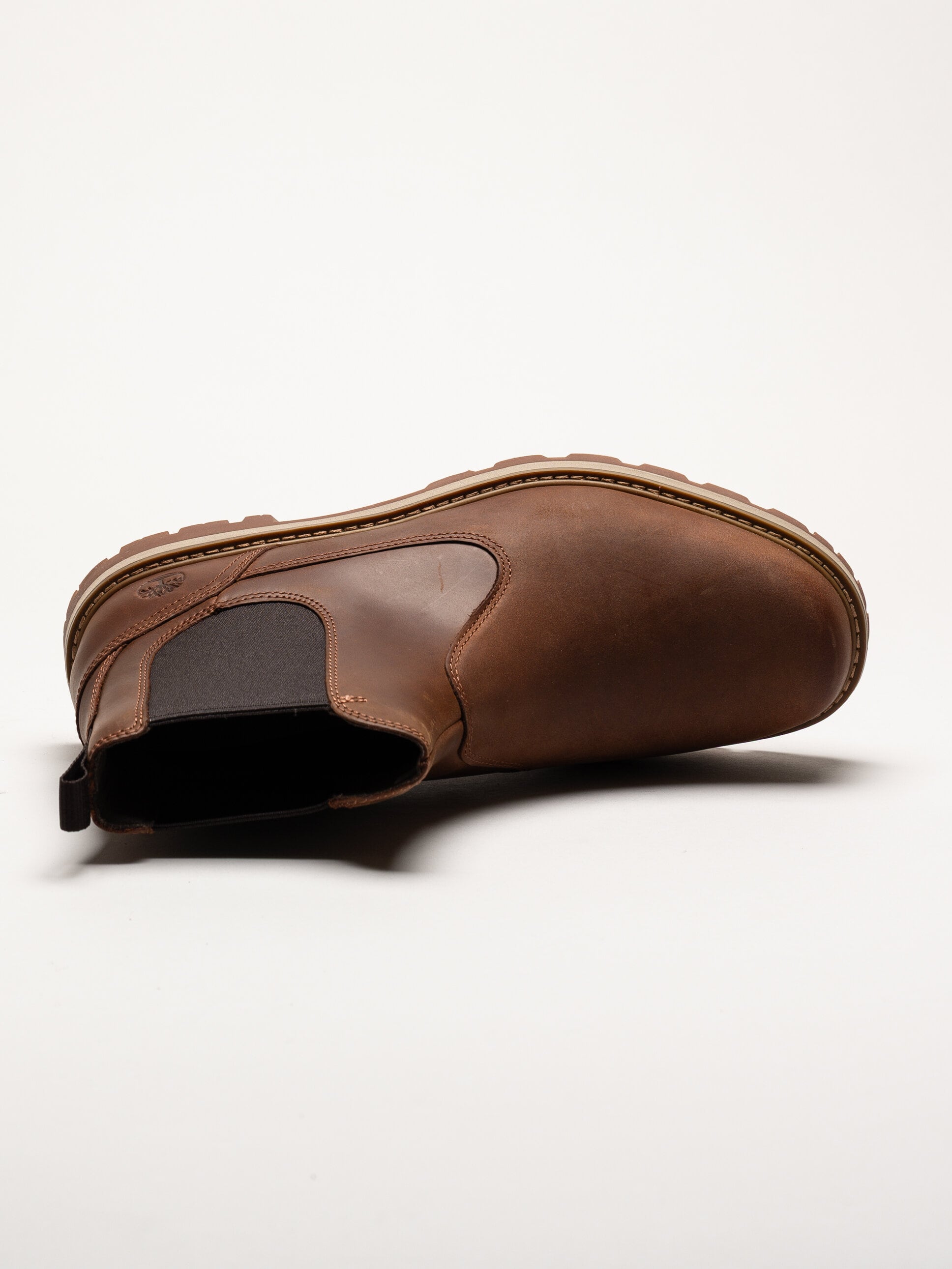 Timberland - Britton Road - Bruna chelsea boots i oljad nubuck