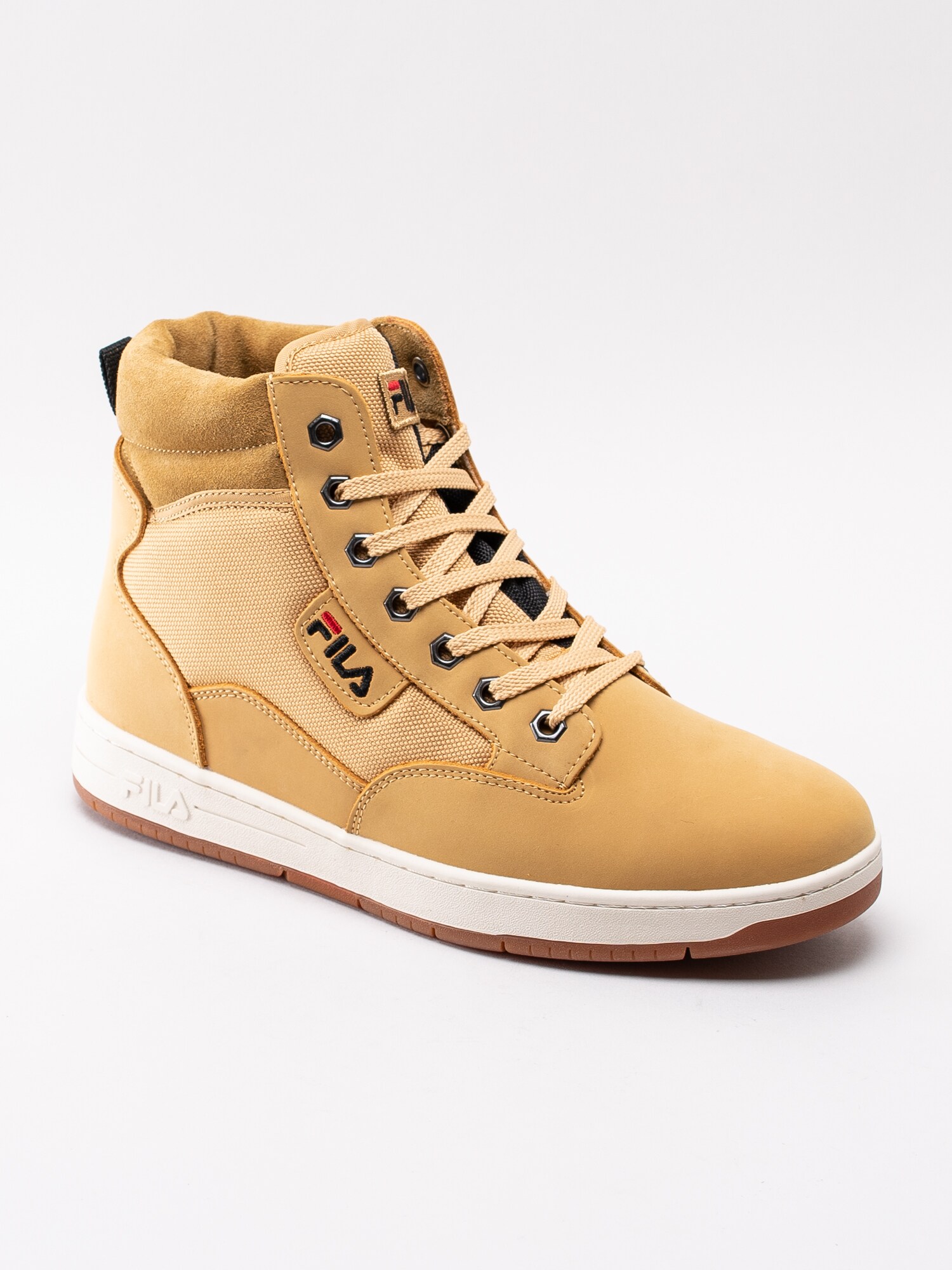 12193044 Fila Knox Mid 1010737-EDU gula höga sneakers kängor-1