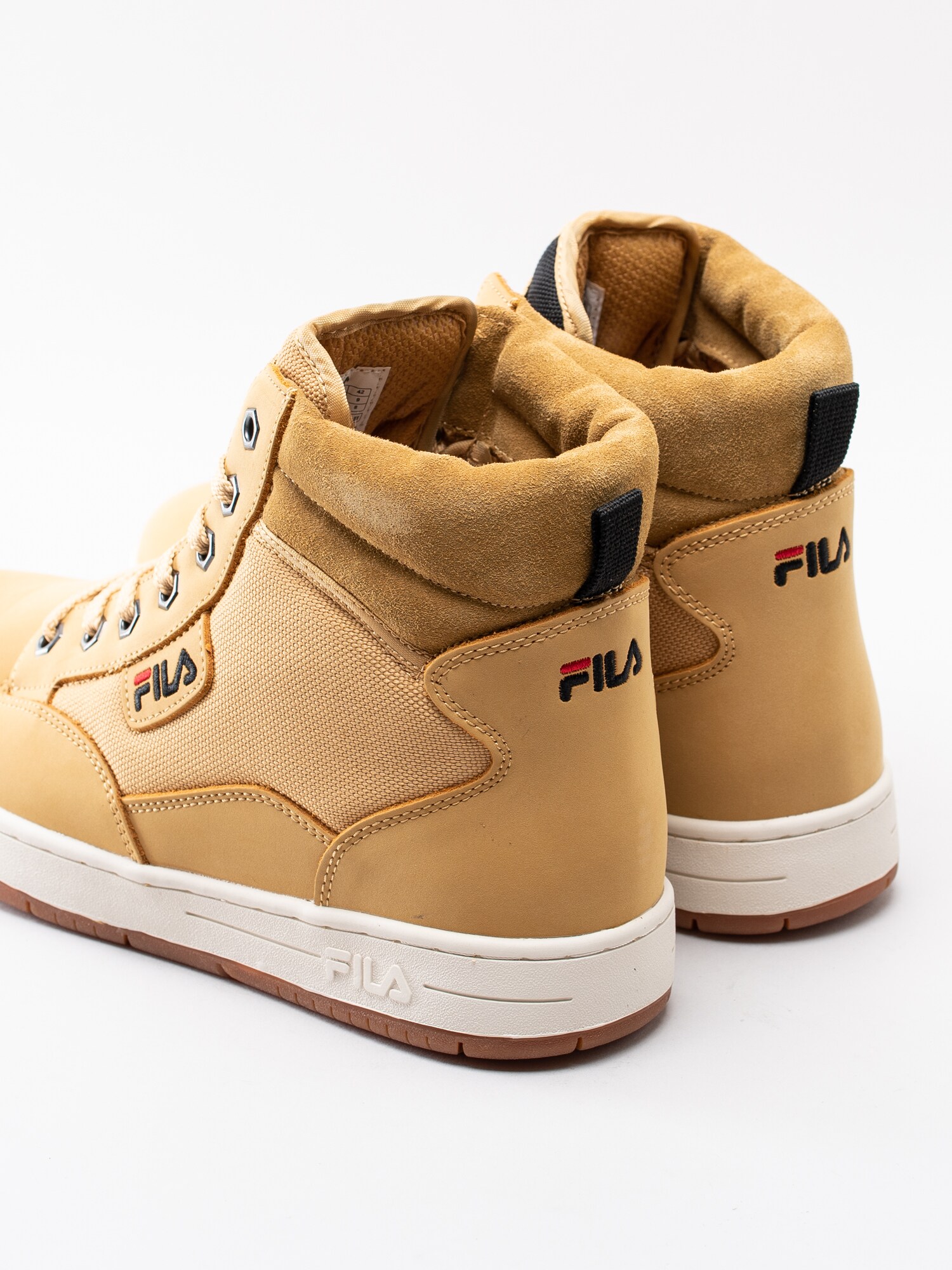 12193044 Fila Knox Mid 1010737-EDU gula höga sneakers kängor-7