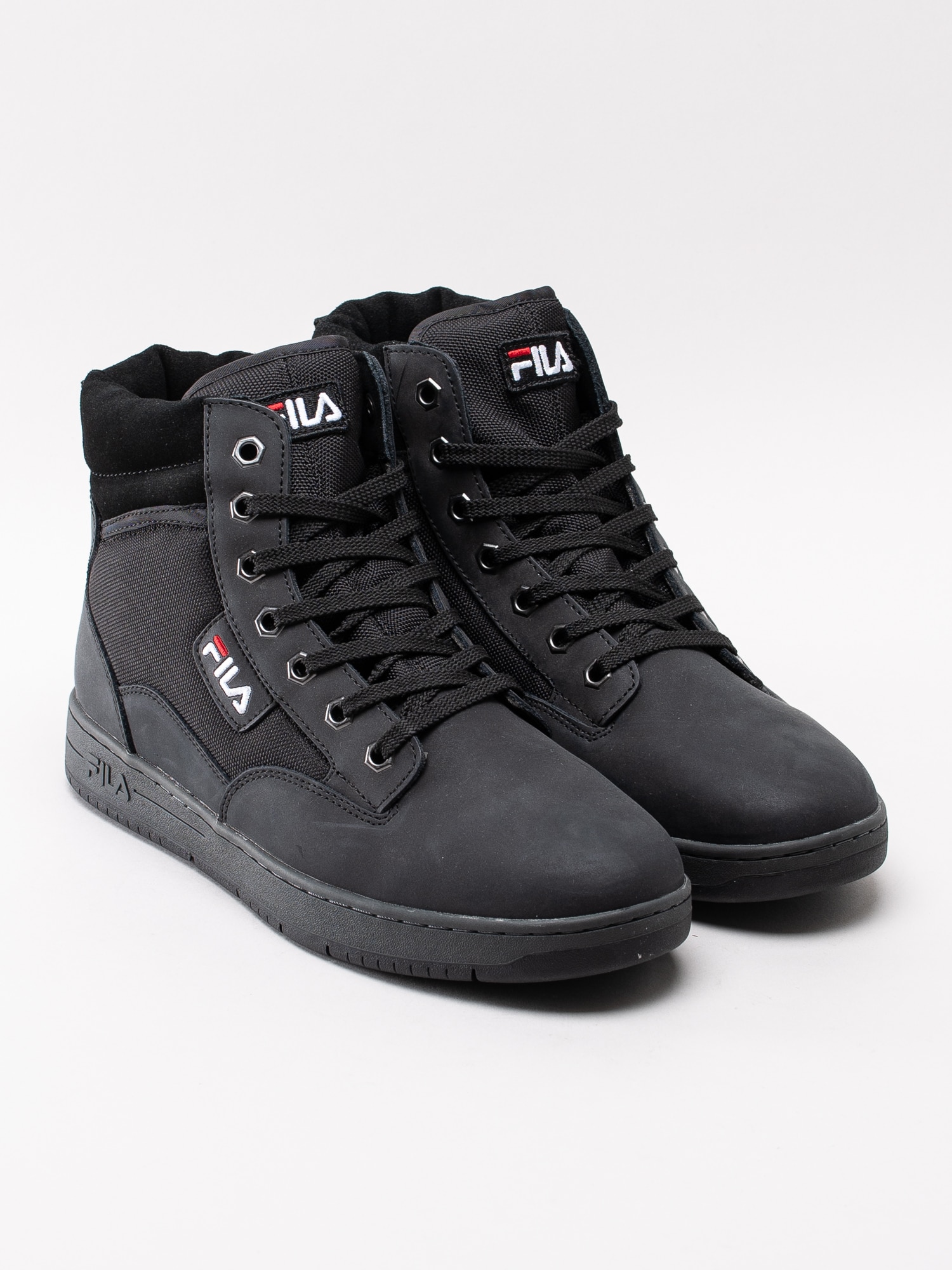 12193045 Fila Knox Mid 1010737-12V svarta höga sneakers kängor-3