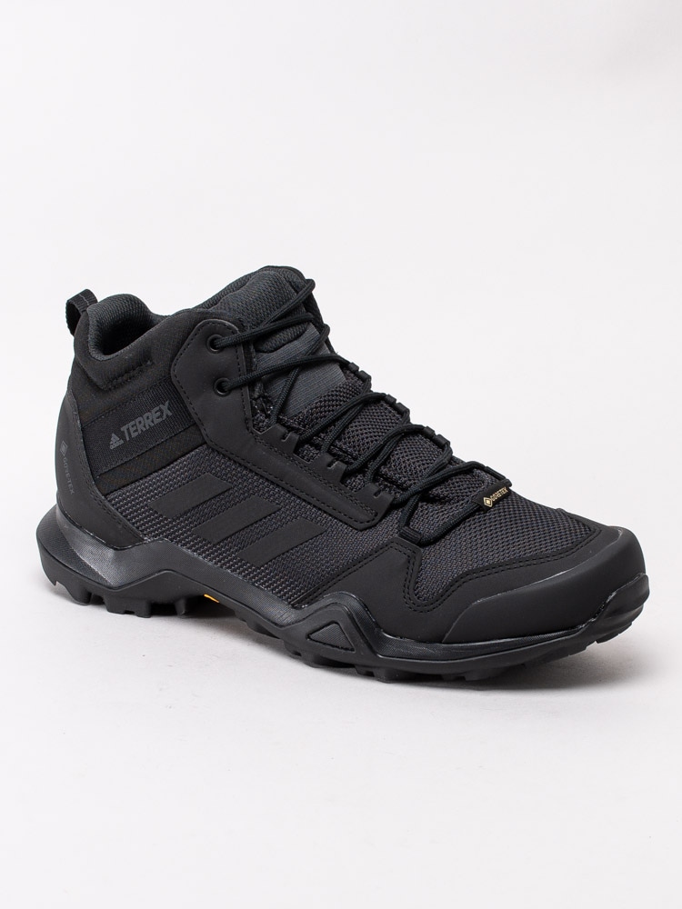 12203001 Adidas Terrex Ax3 Mid GTX Core Black Svarta kängor med grov sula   -1