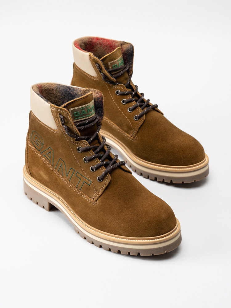 Gant Footwear - Palmont Mid Boot - Bruna kängor i mocka