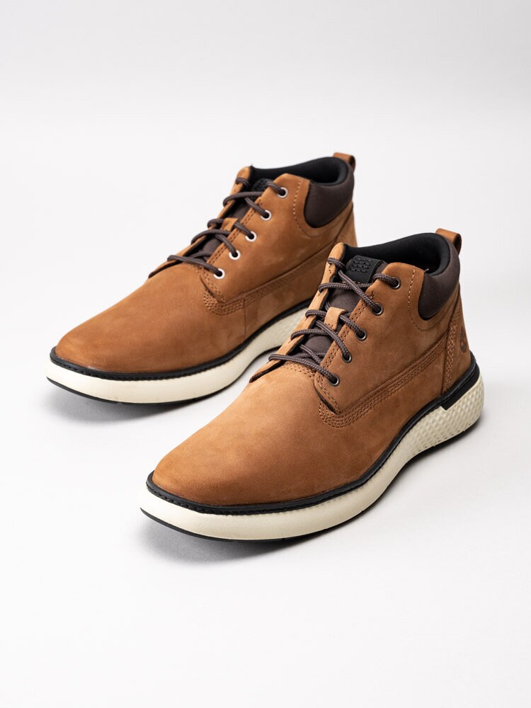 Timberland - Cross Mark Pt Chukka - Ljusbruna kängor i nubuck