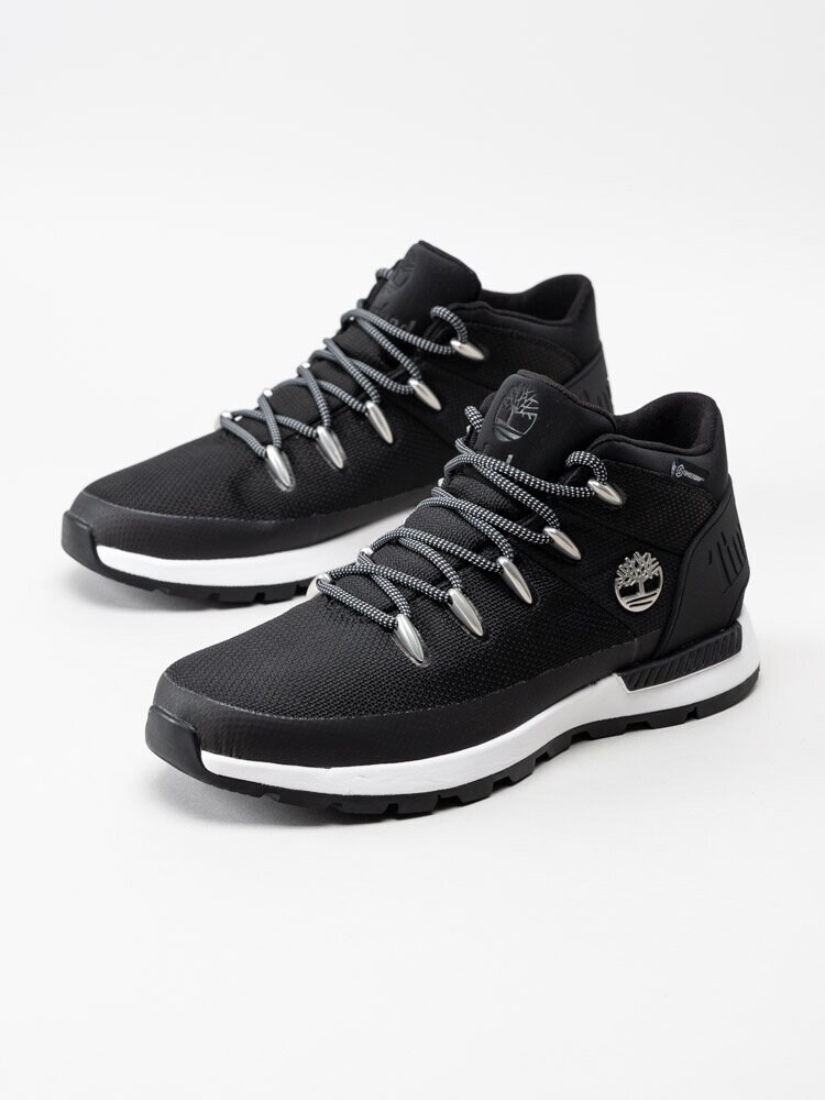 Timberland - Sprint Trekker Mid fabric - Svarta kängor i textil