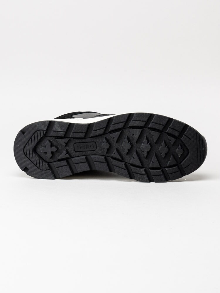 Björn Borg - H100 Mid Wtp M - Svarta höga sneakers i mocka